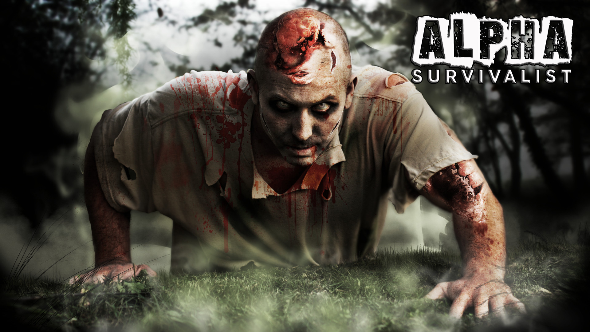 Crawling Zombie Alpha Survivalist