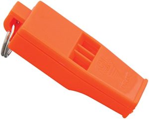 ACME 636 Slimline Tornado Marine Safety Whistle Orange