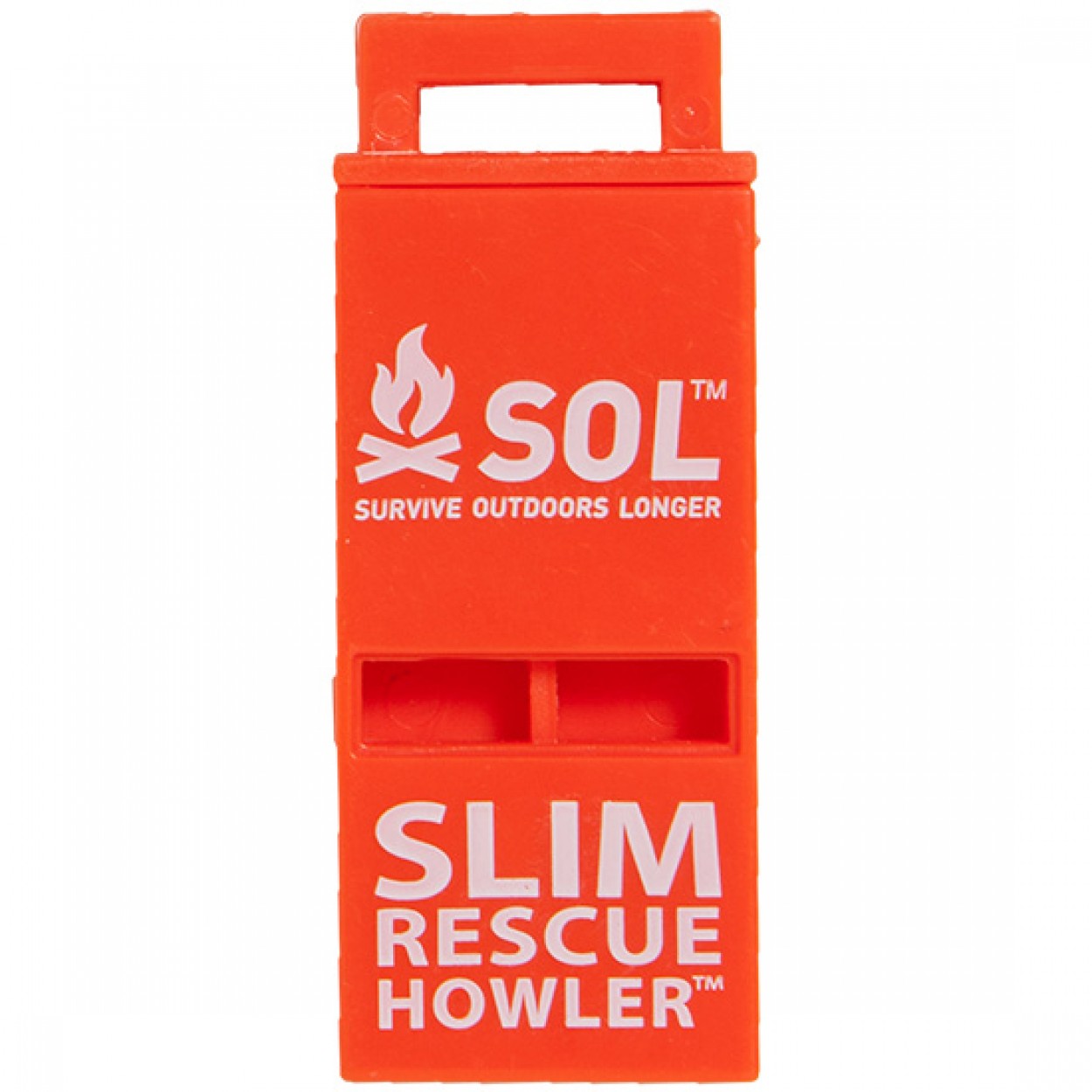 Survive Outdoors Longer Slim Rescue Howler Whistle