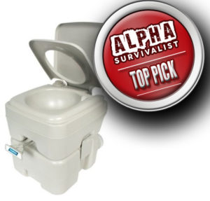 Camco Standard Portable Travel Toilet