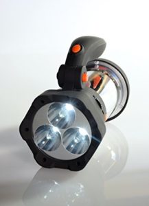 Ivation Hand Crank LED Camping Lantern Spotlight view