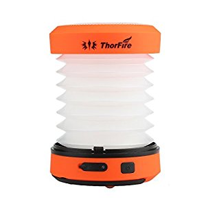 Thorfire Collapsible Emergency Hand Crank Camping Lantern