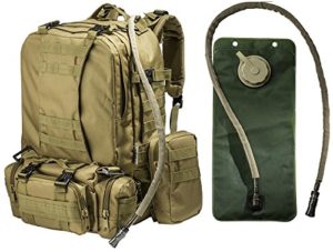 Best Bug Out Bag 2018 Monkey Paks Tactical 3 Day backpack with Hydration Bladder