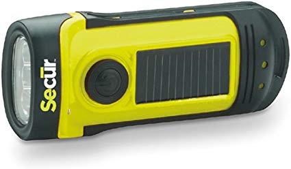 SECUR Dynamo 8 Solar Flashlight