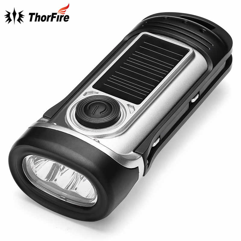 ThorFire Solar Flashlight