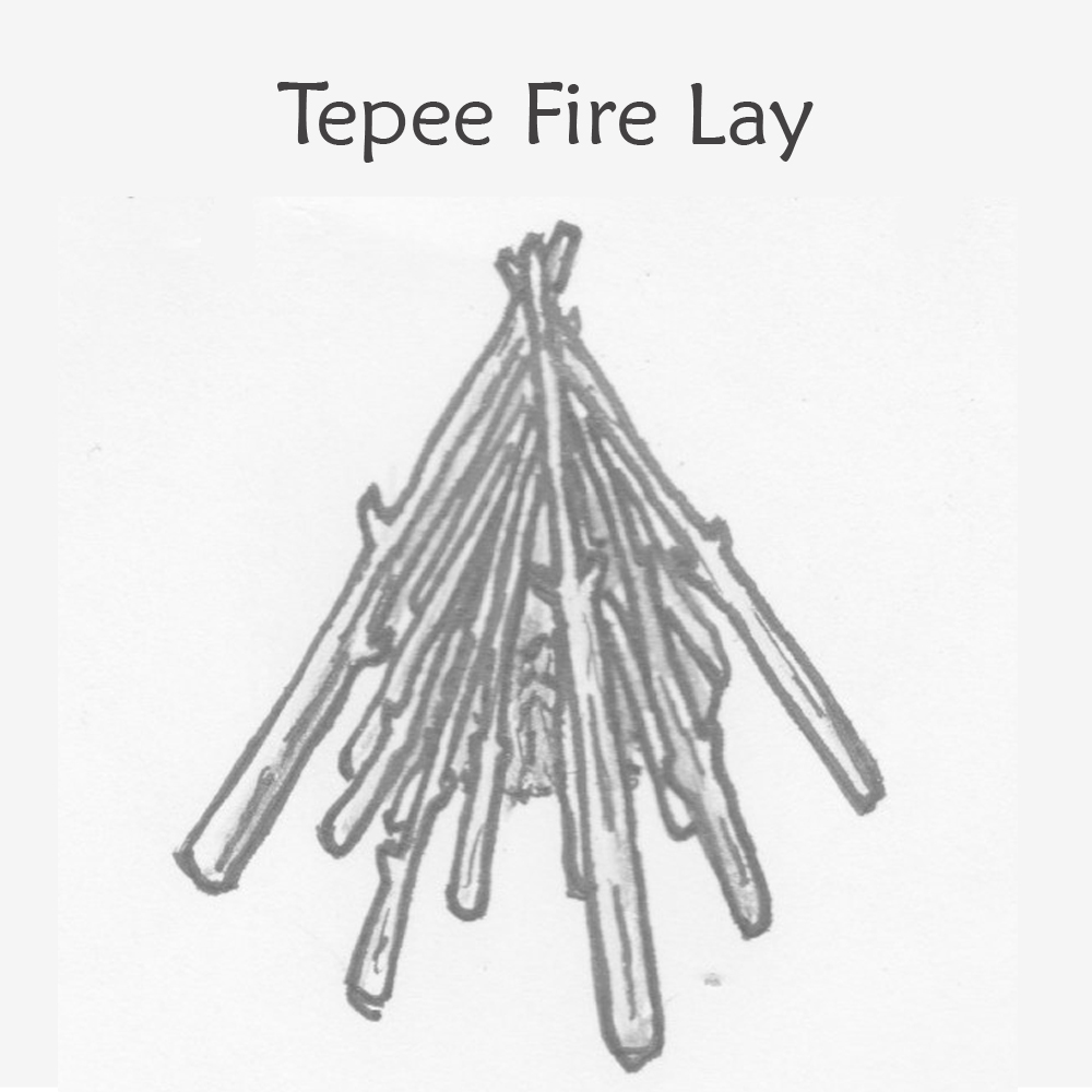 Tepee Fire Lay